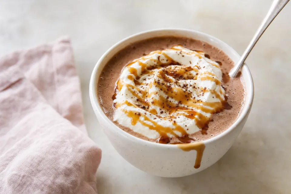 Salted Caramel Hot Chocolate