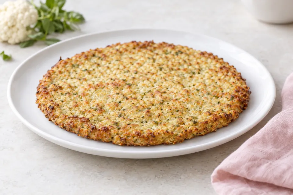 Cauliflower Pizza Crust
