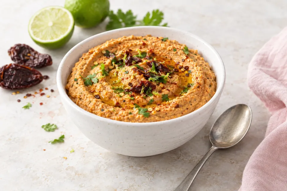 Spicy Chipotle-Lime Hummus