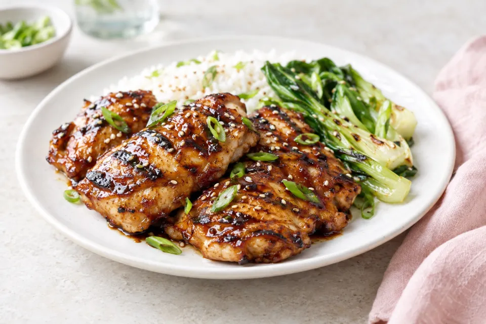 Hoisin Glazed Grilled Chicken