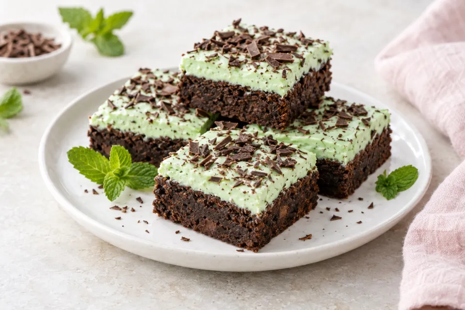 Mint Brownies