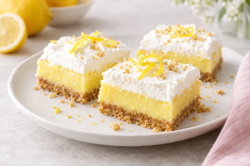 Lemon Cream Pie Bars