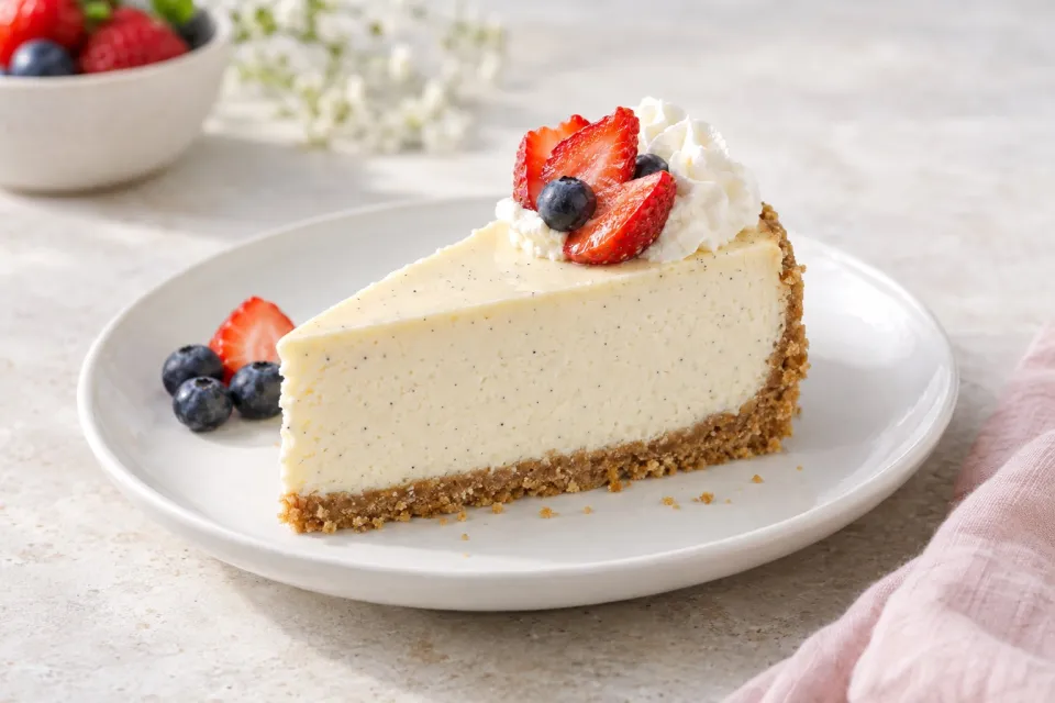 Vanilla Bean Cheesecake