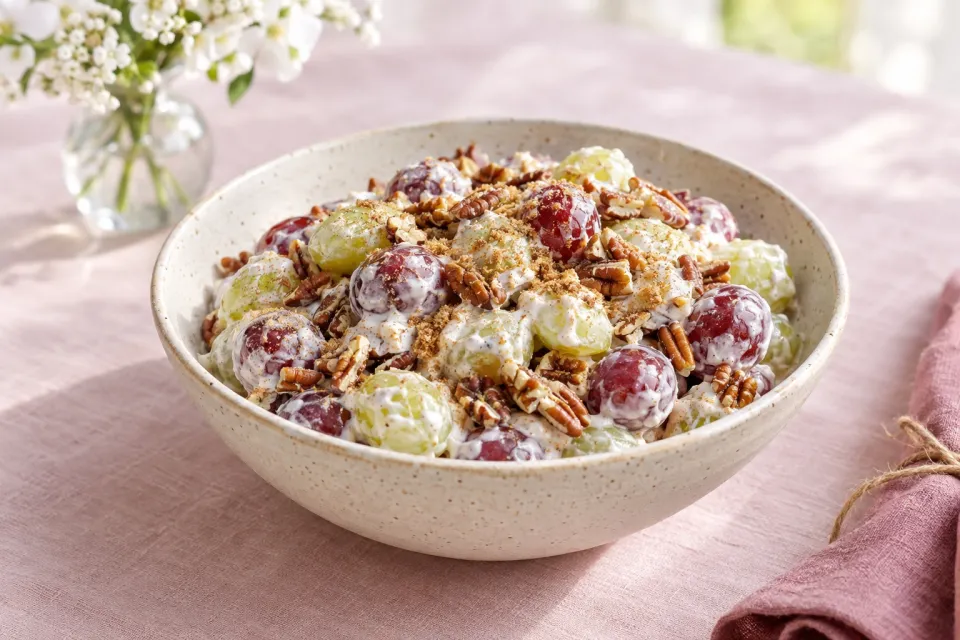 Creamy Grape Fruit Salad