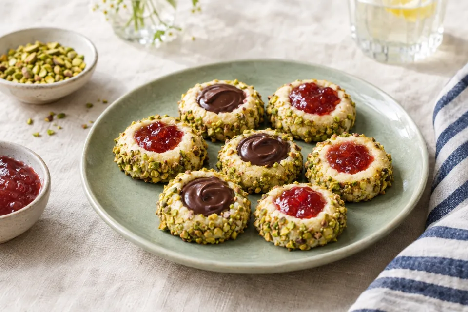 Italian Thumbprint Cookies