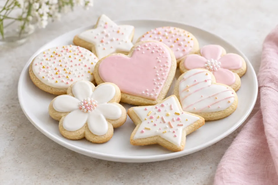 Iced Sugar Cookies