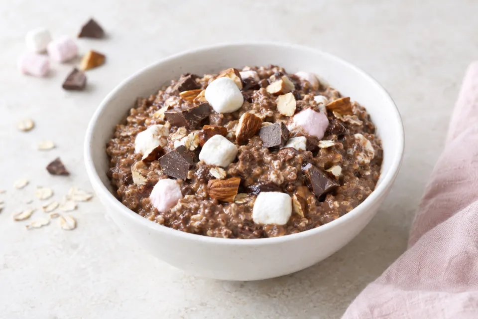 Rocky Road Oatmeal