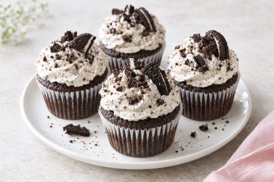 Cookies and Cream Cupcakes
