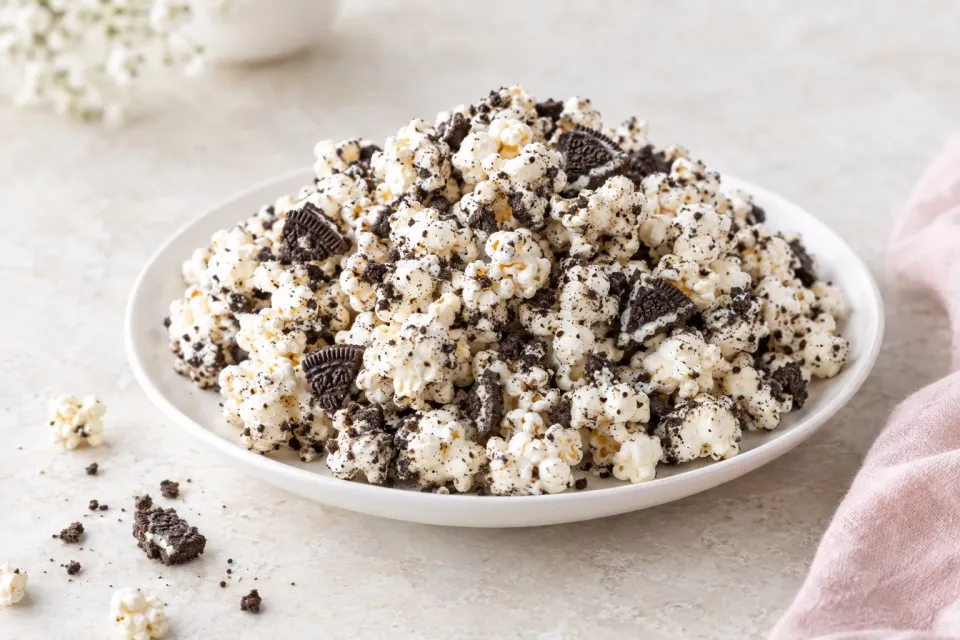 Cookies and Cream Popcorn
