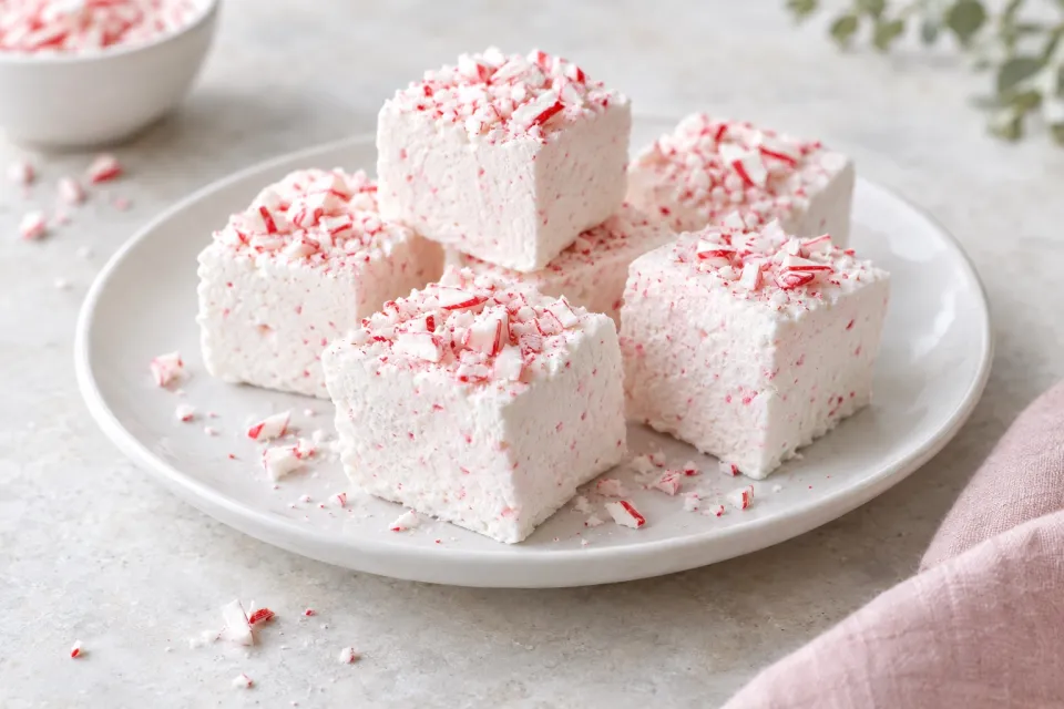 Homemade Peppermint Marshmallows – the Perfect Hot Cocoa Stirrers