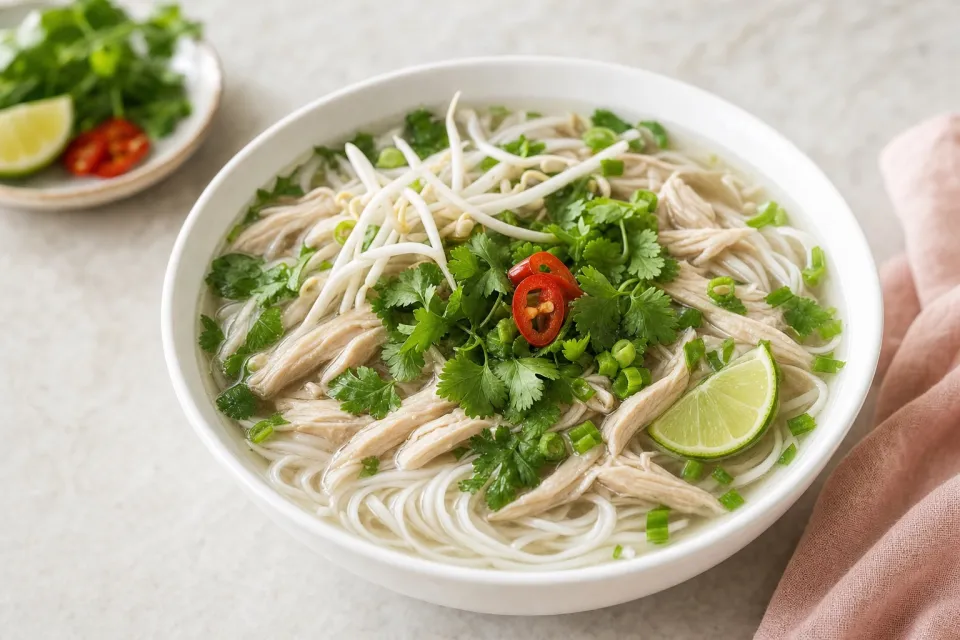 Quick Chicken Pho