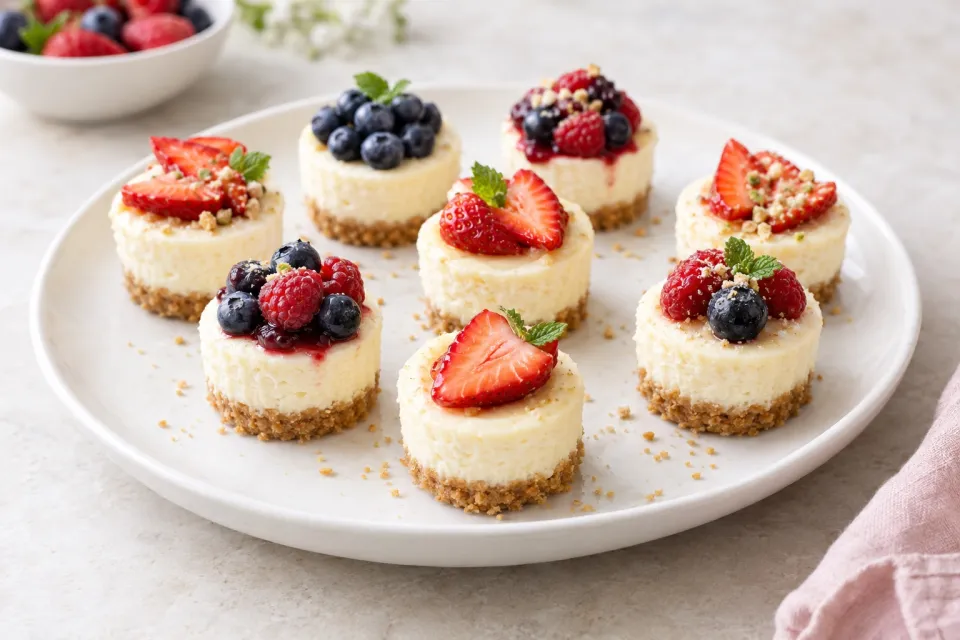 Mini Cheesecake Bites