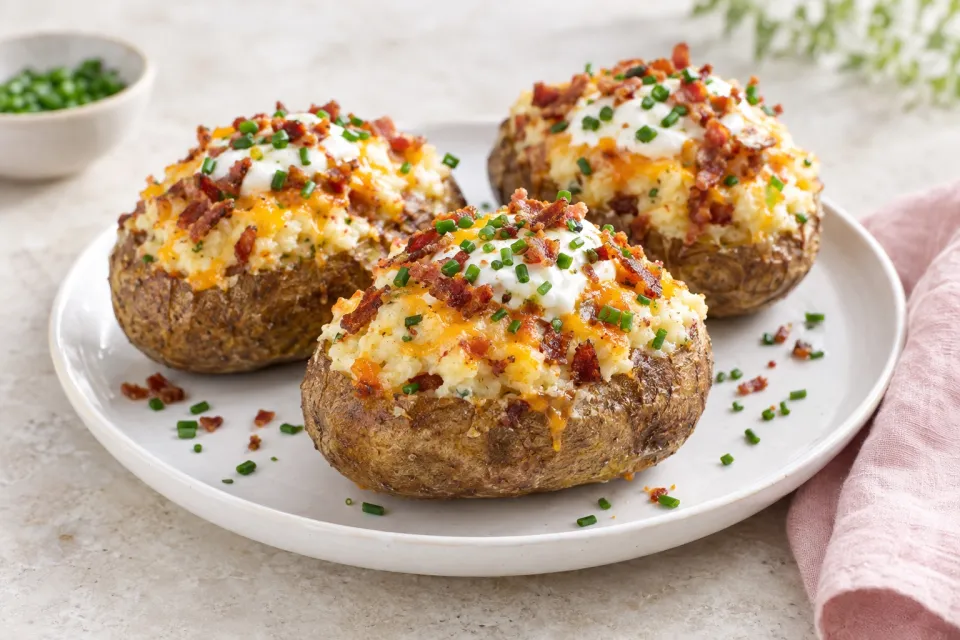 Loaded Twice Baked Potatoes