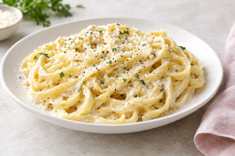 Better Than Olive Garden Fettuccine Alfredo