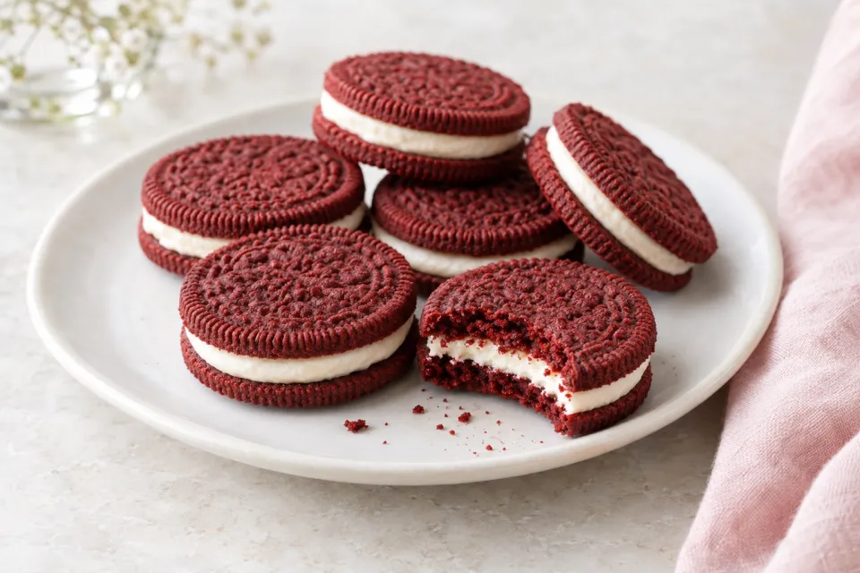 Red Velvet Oreos