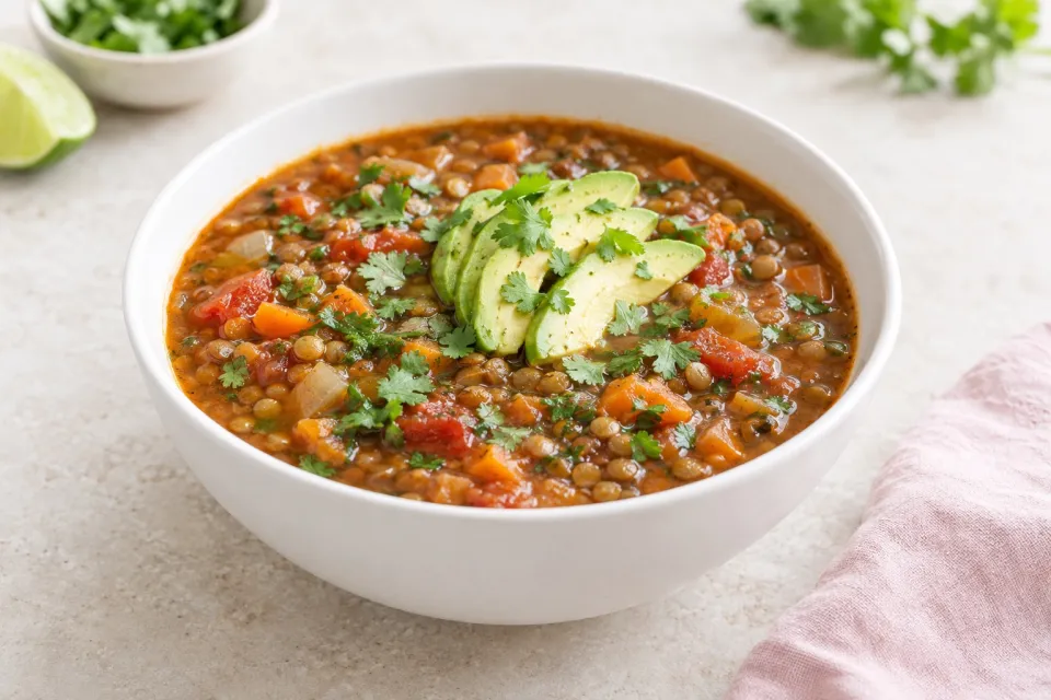 Mexican Lentil Soup