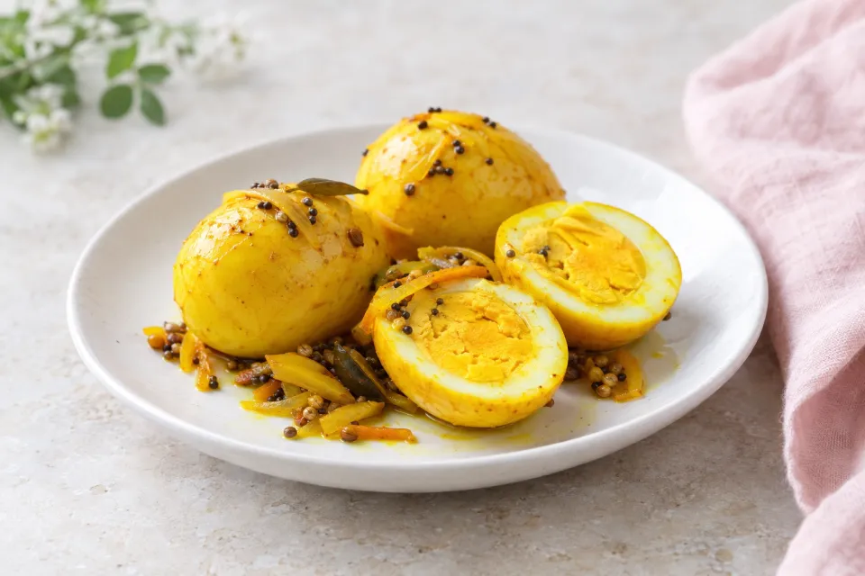 Pickled Turmeric Eggs