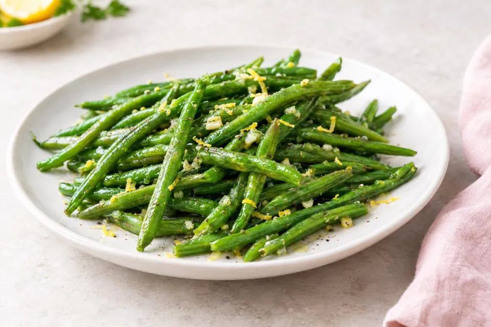Vibrant Tasty Green Beans