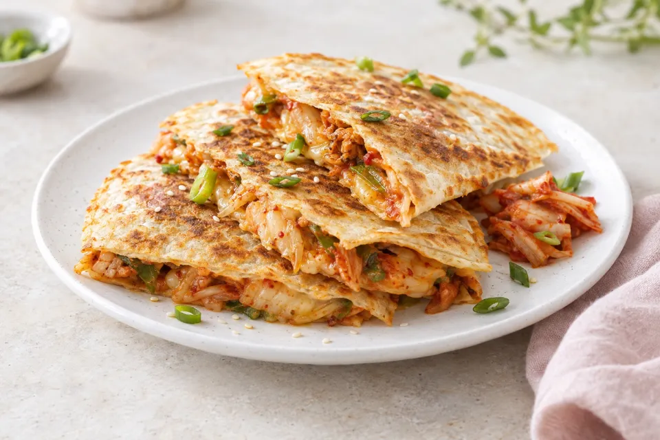 Kimchi Quesadillas