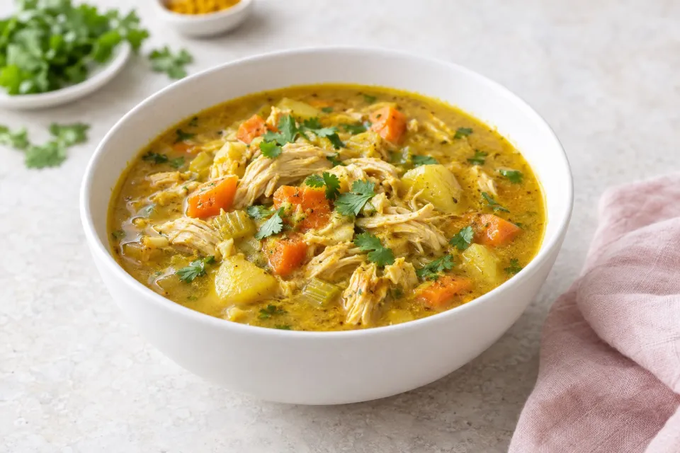 Curried Turkey Soup