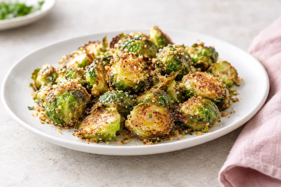Golden-Crusted Brussels Sprouts