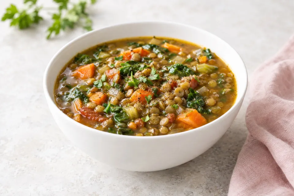Lively Up Yourself Lentil Soup