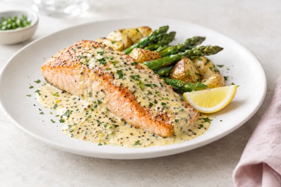 Creamy Dijon Salmon