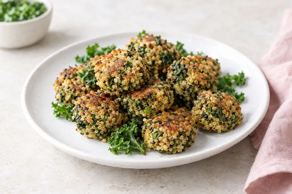 Kale Quinoa Bites