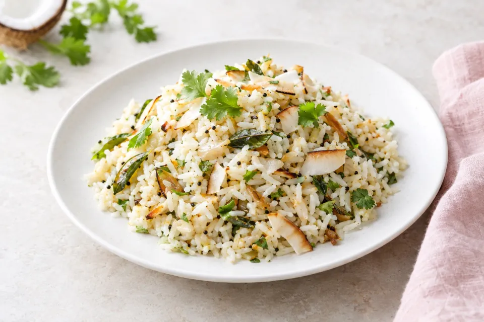 Savory Coconut Rice