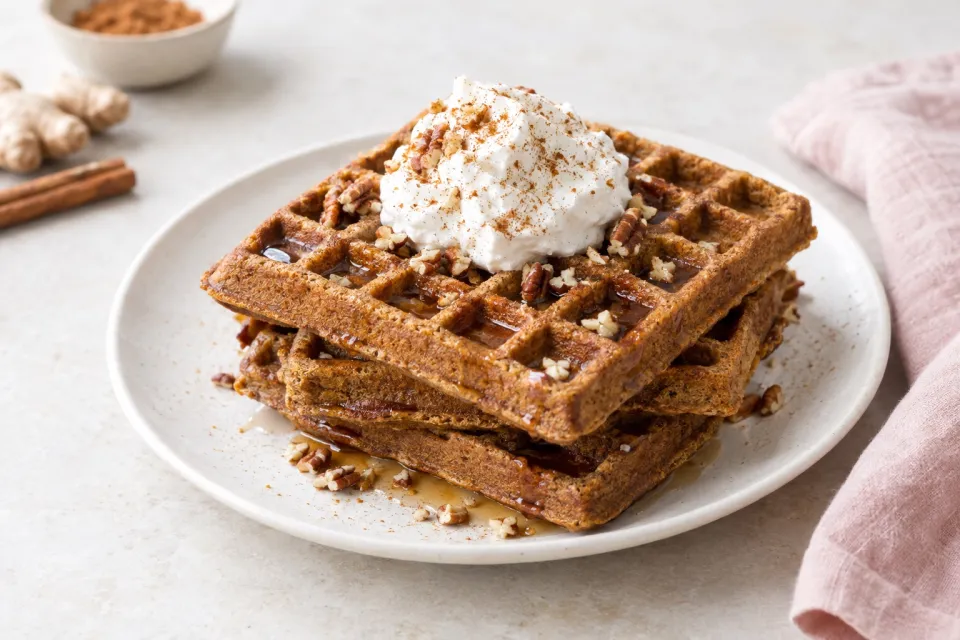 Gingerbread Waffles