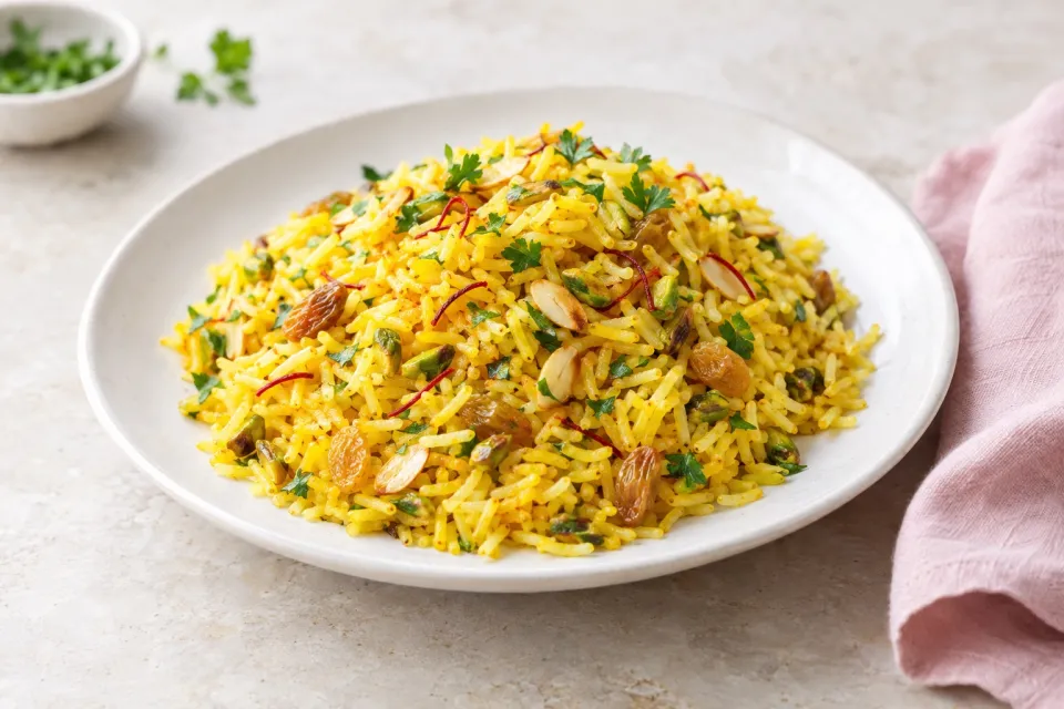 Saffron Rice Pilaf