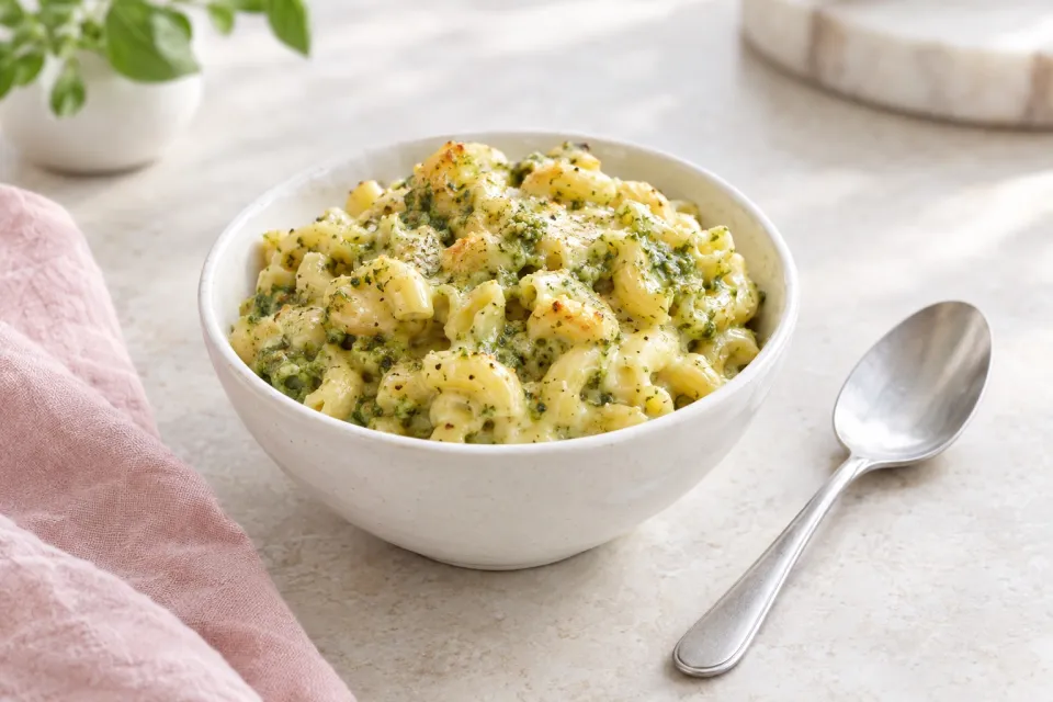 Maria Lichty’s Pesto Havarti Mac and Cheese