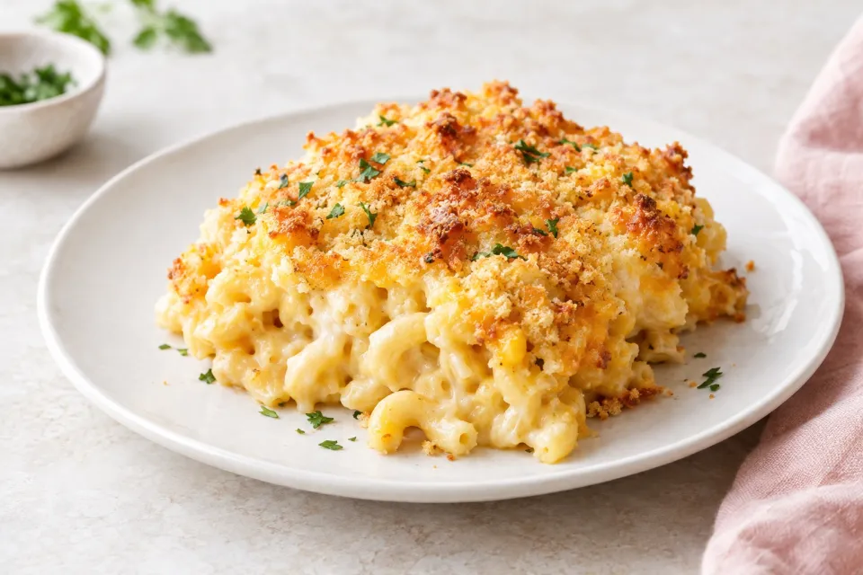 Creamy Baked Mac and Cheese