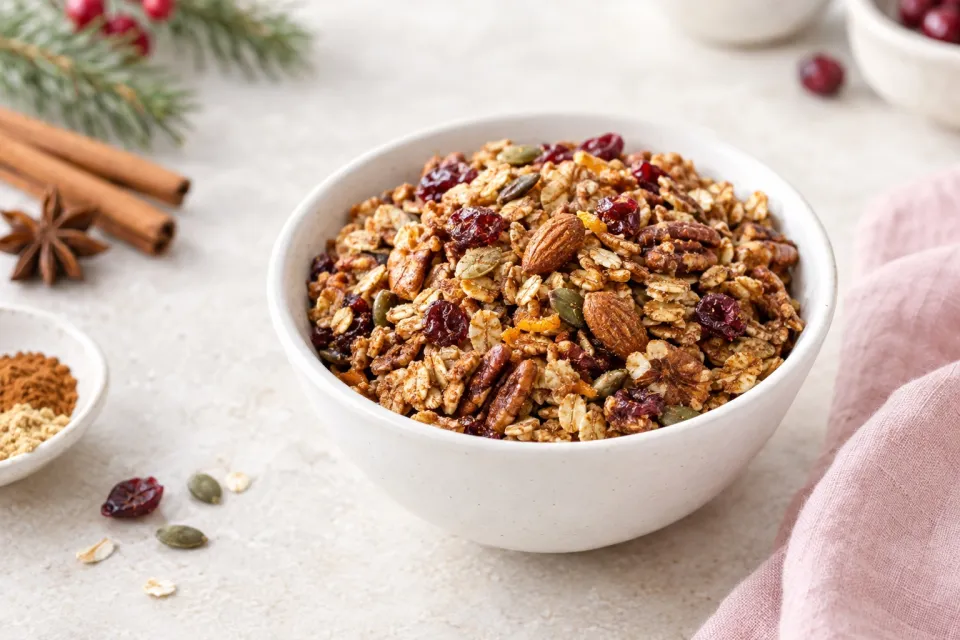 Holiday Spice Granola