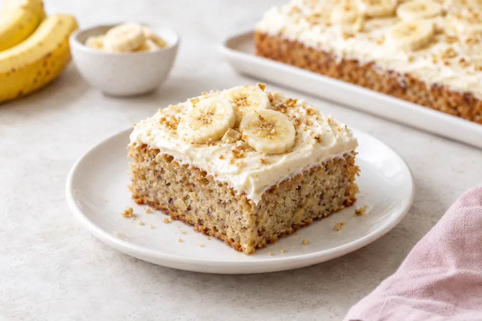 Banana Sheet Cake