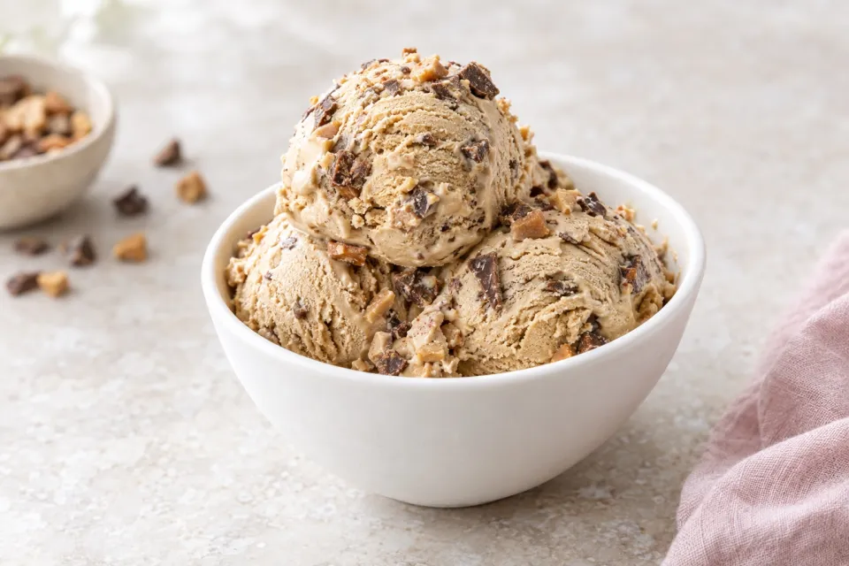 Coffee Heath Bar Ice Cream