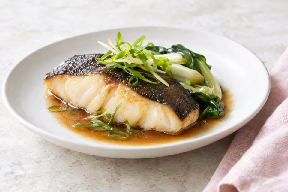 Pan Simmered Pacific Black Cod