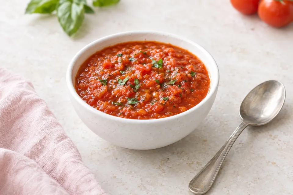 Five Minute Tomato Sauce