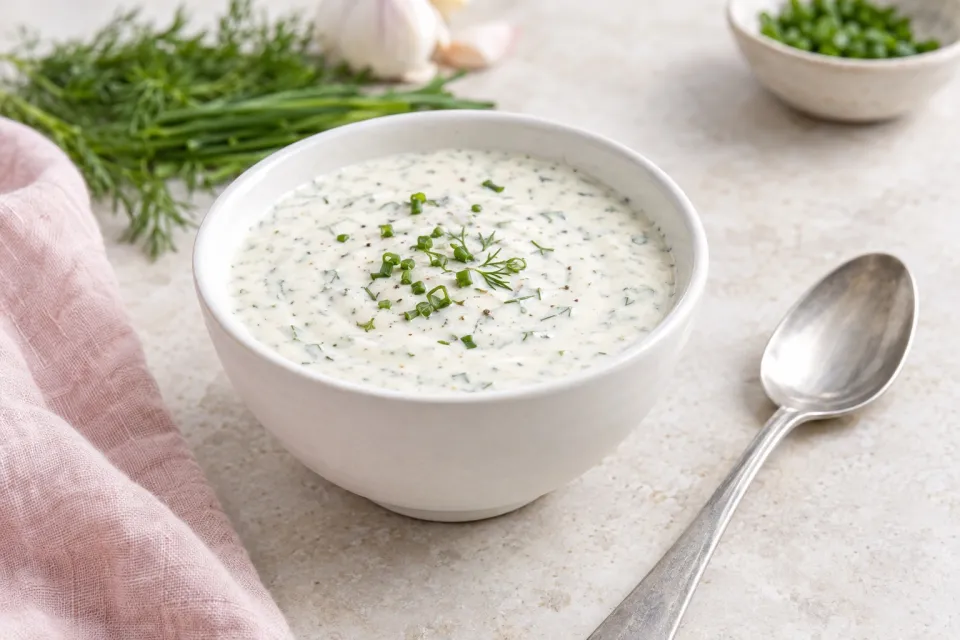 Homemade Buttermilk Ranch Dressing