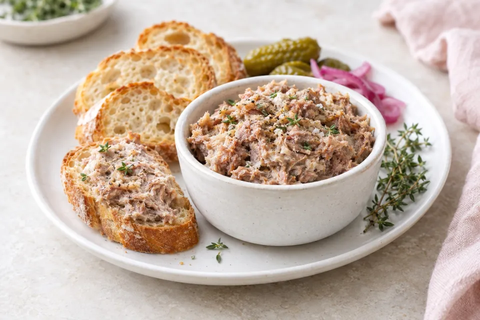 Easy Pork Rillettes