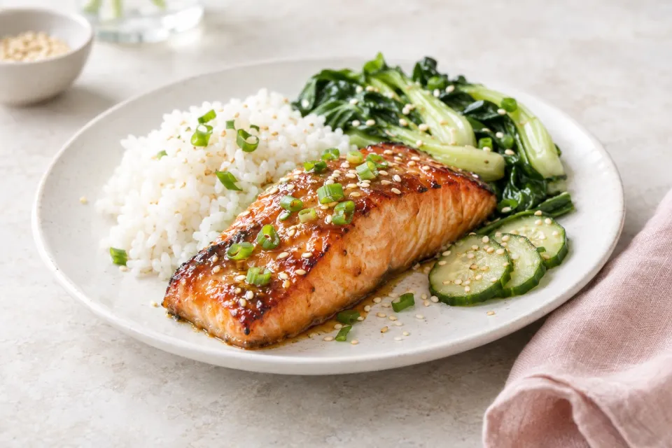 Miso Glazed Salmon