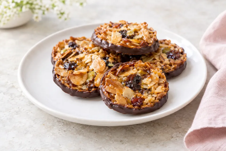 Chocolate Florentine Cookies