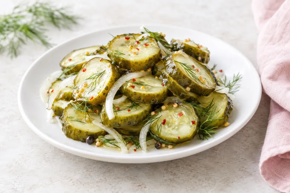 Refrigerator Sweet Pickles