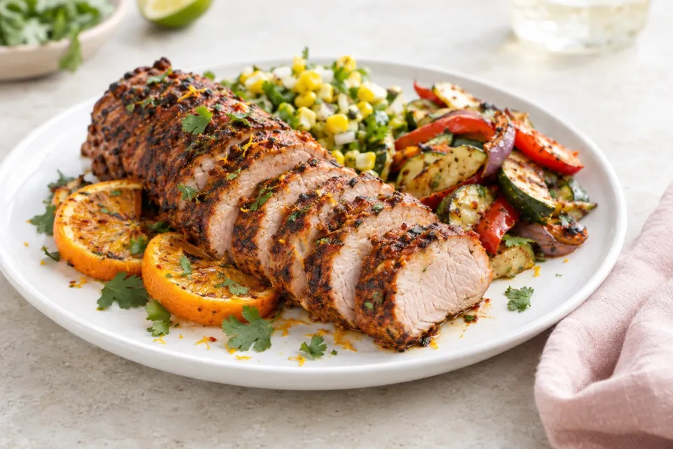Chipotle Citrus Marinated Pork Tenderloin