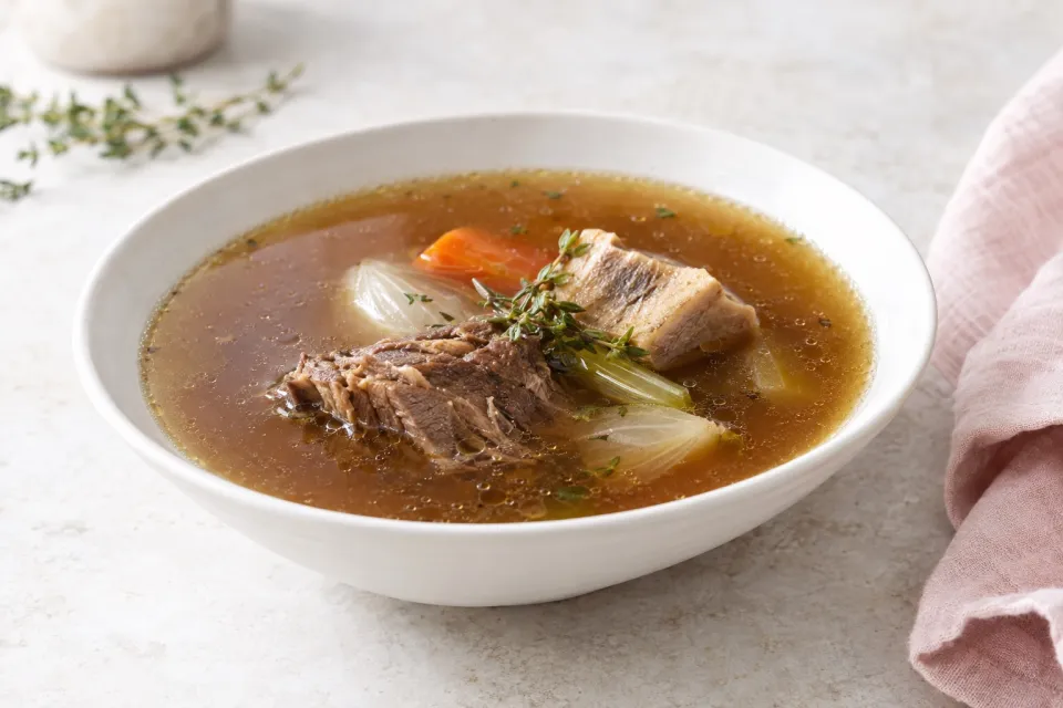 Pressure Cooker Beef Stock