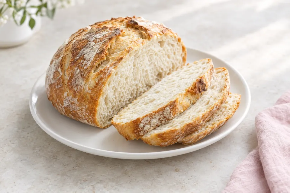 Simple Crusty White Bread