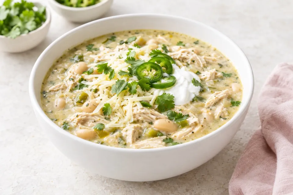 The Best White Chili with Chicken