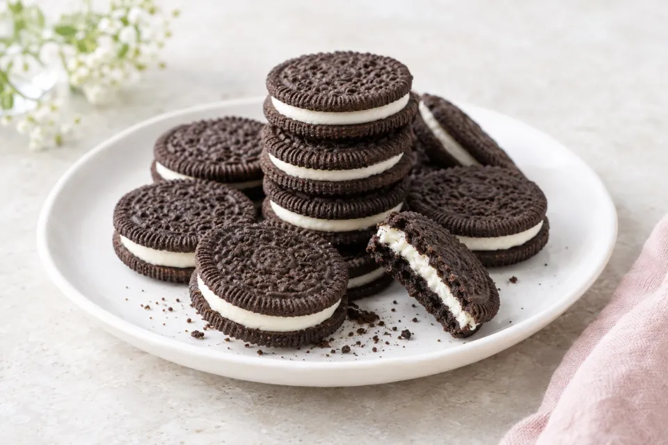 Homemade Oreo Cookies