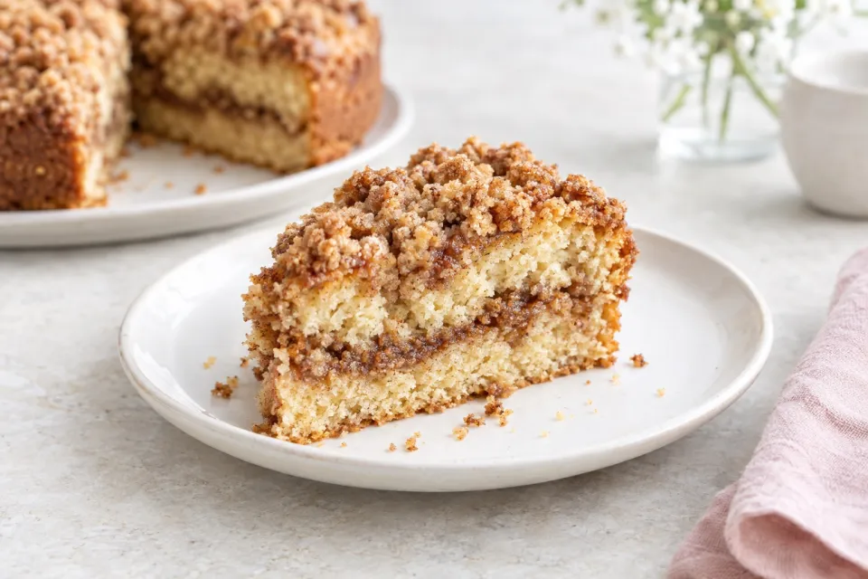 Easy One-Bowl Coffee Cake