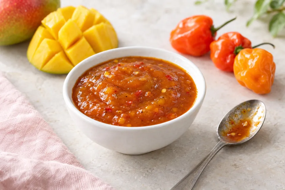 Mango Habanero Barbecue Sauce